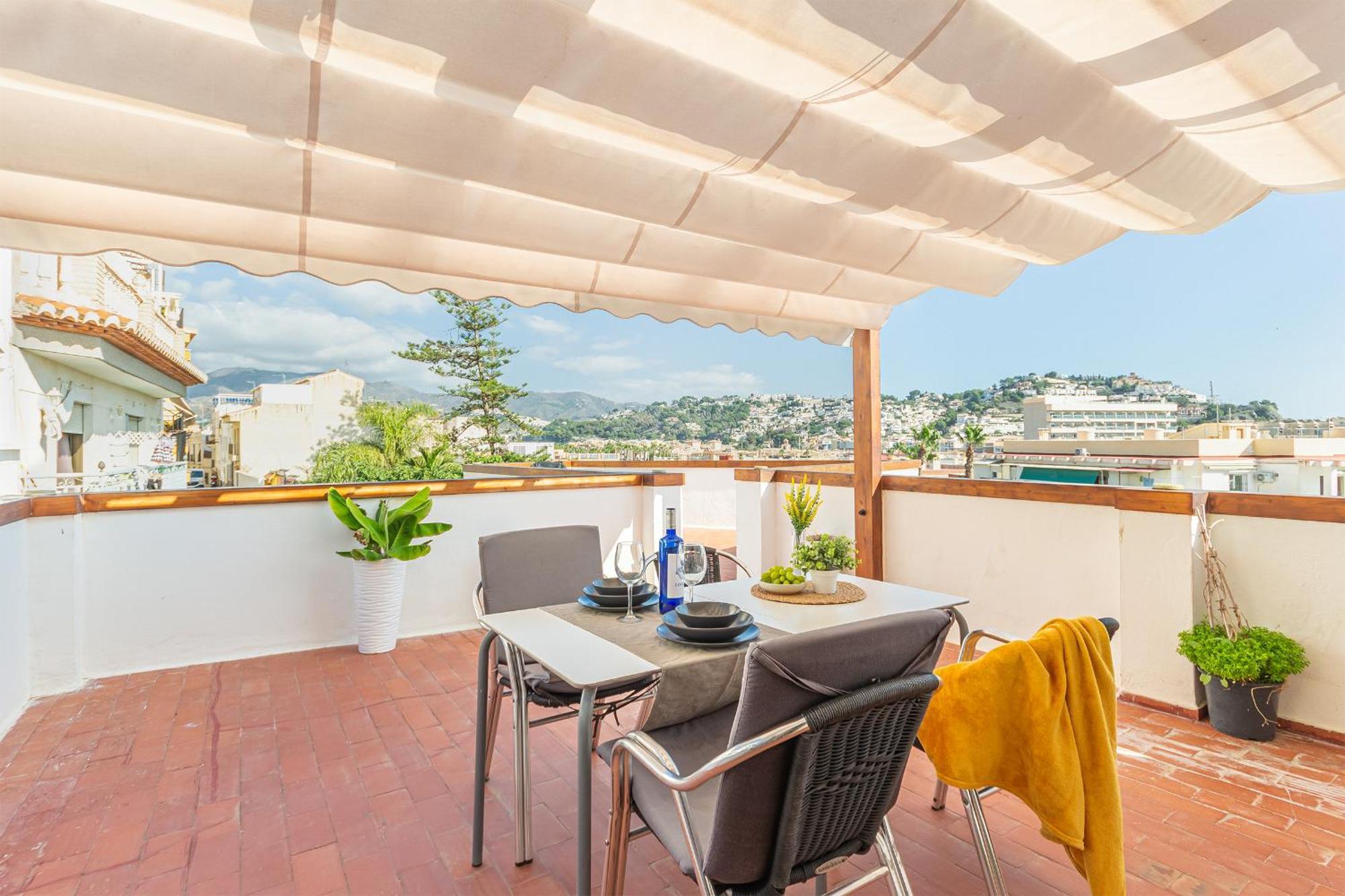 AlmuñécarCasa Lola Preciosa Azotea Vistas Panoramicasアパートメント エクステリア 写真